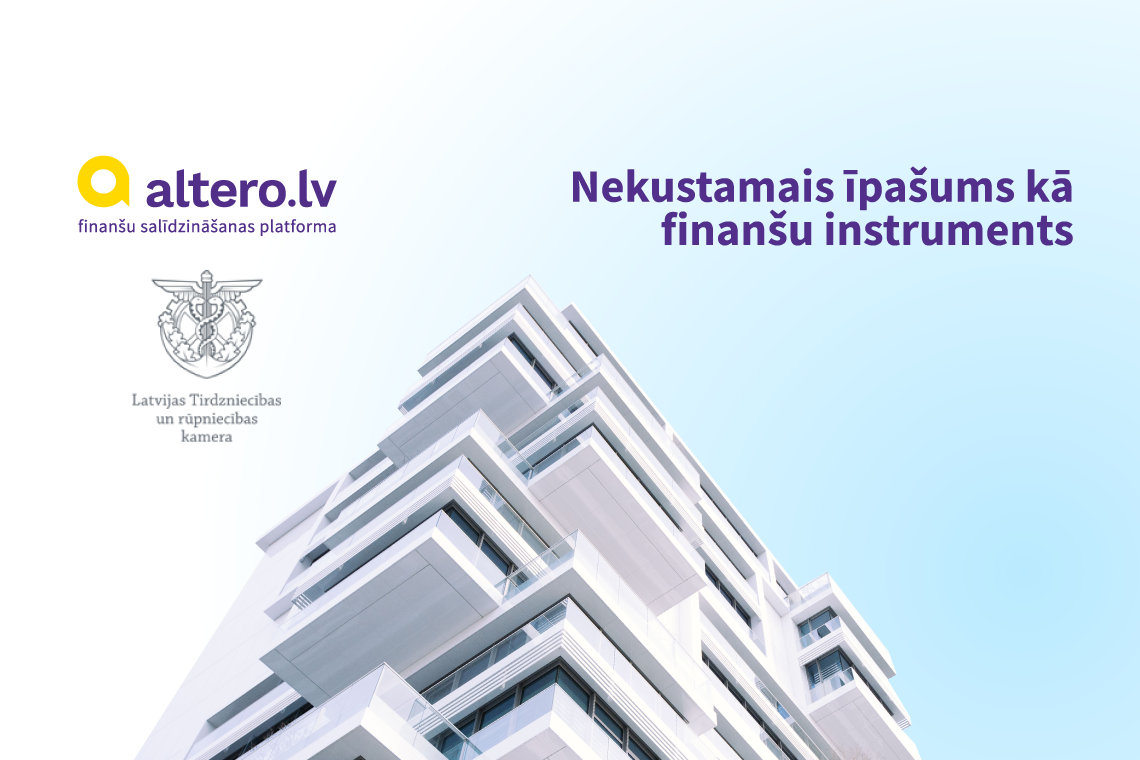 Vebinārs: Nekustamais īpašums kā finanšu instruments