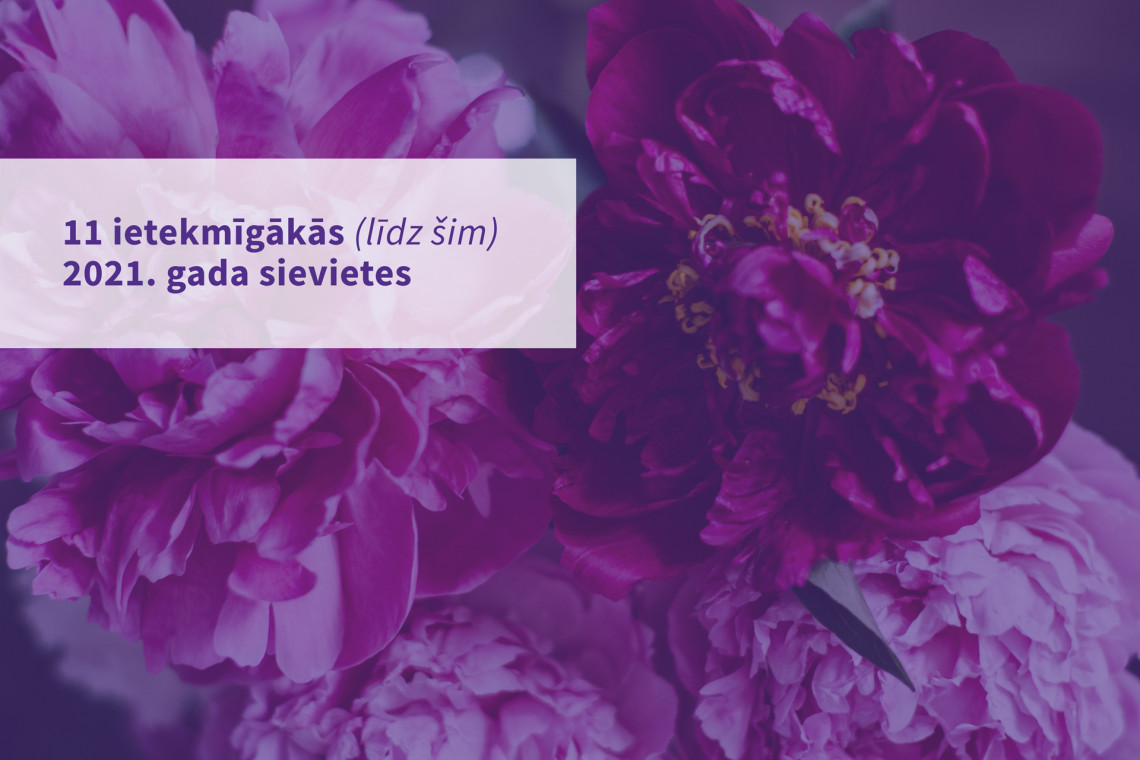 Sievietes - 2021. gada vēstures pamatlicējas