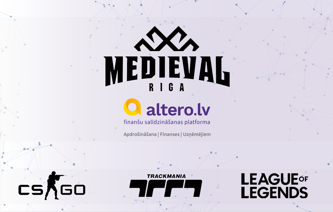 Latvijas vadošā esporta komanda Medieval Riga paziņo par sadarbību ar Altero.lv
