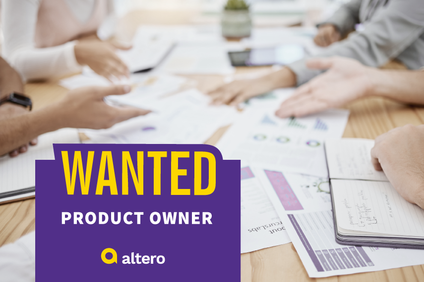 Filled. Wanted - Product owner