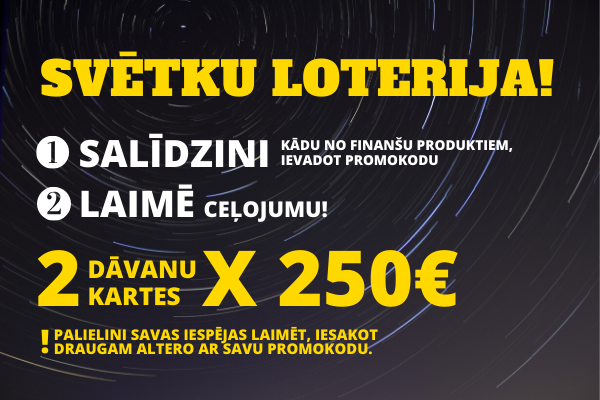 Noslēgusies.Loterija Altero.lv klientiem